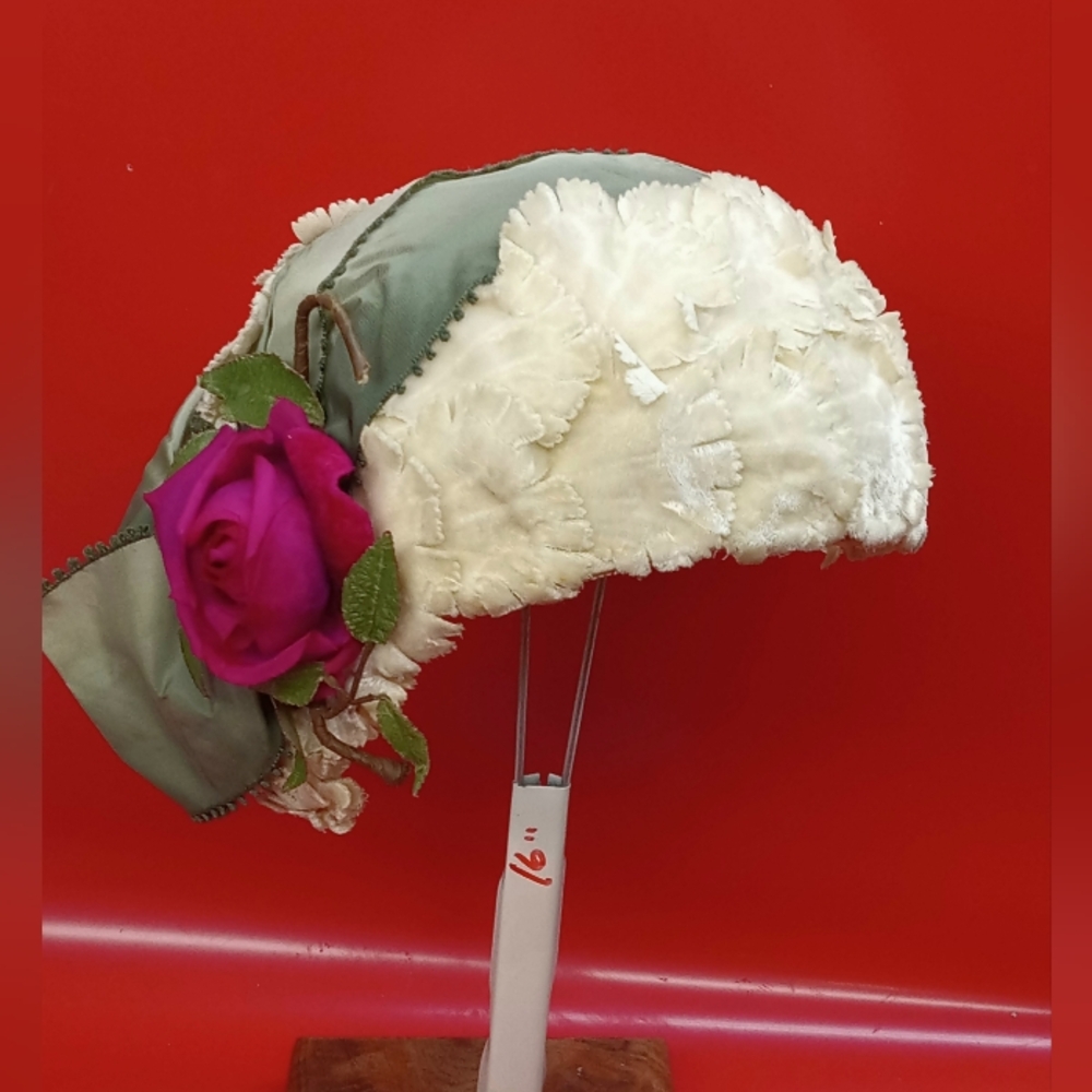 Vintage 50s Saratoga, Sofia Lewyt Floral Hat